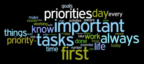 priorities